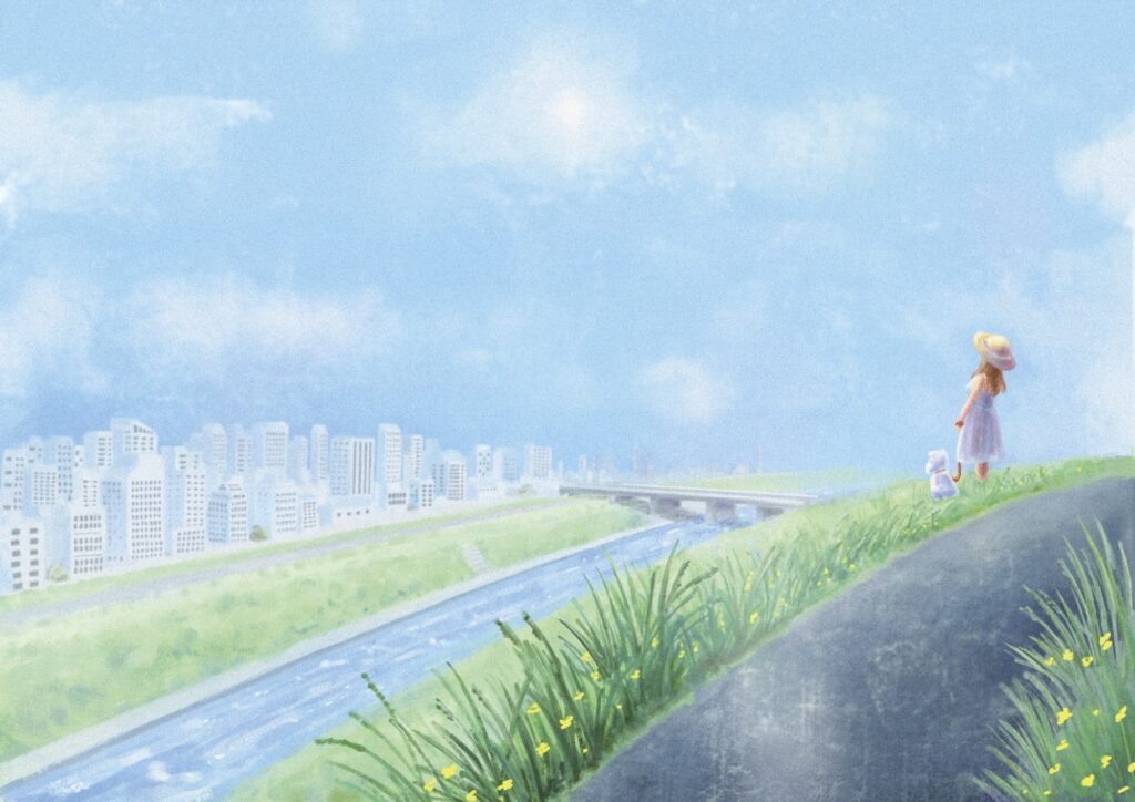 遠藤征志 小曲集3 ジャケットイラスト(全体)