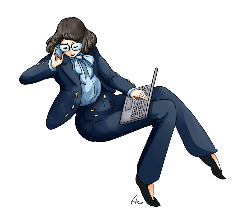 みなとまち社会保険労務士事務所　イラスト